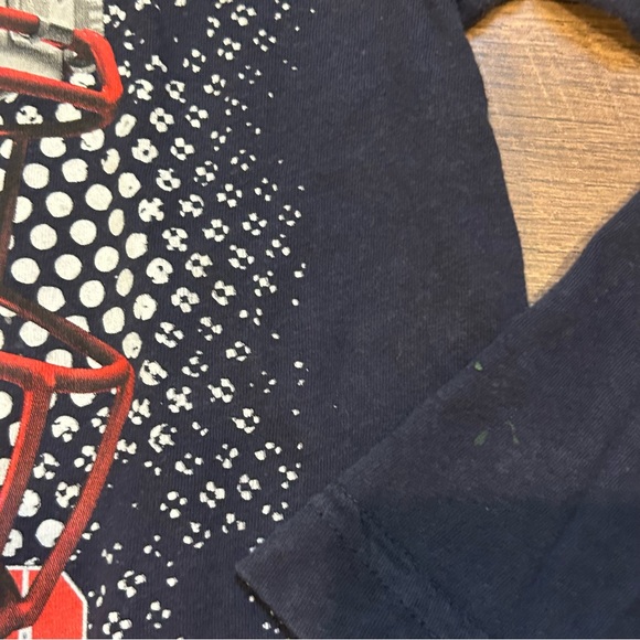 NFL TEAMS New England Patriots Long Sleeve Tee Shirt Size 7/8 - Picture 3 of 4